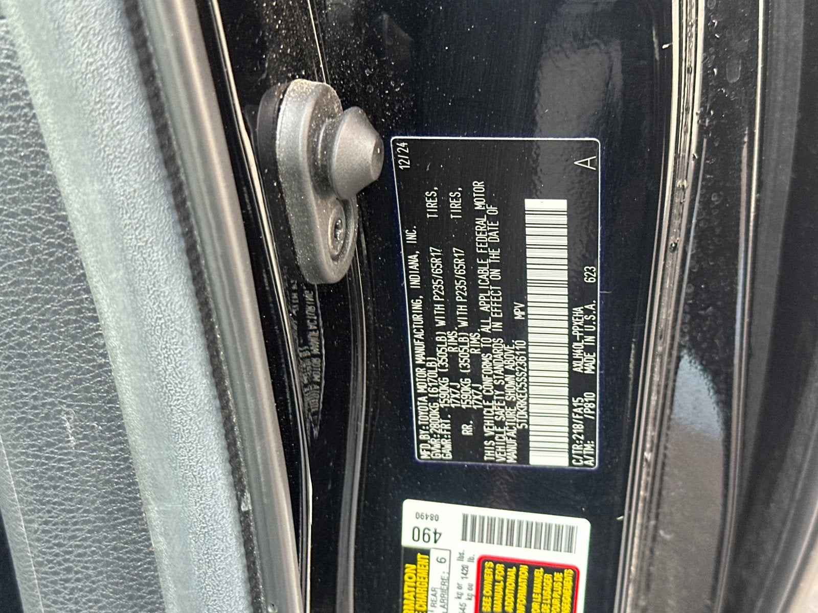 2025 Toyota Sienna LE 8 Passenger