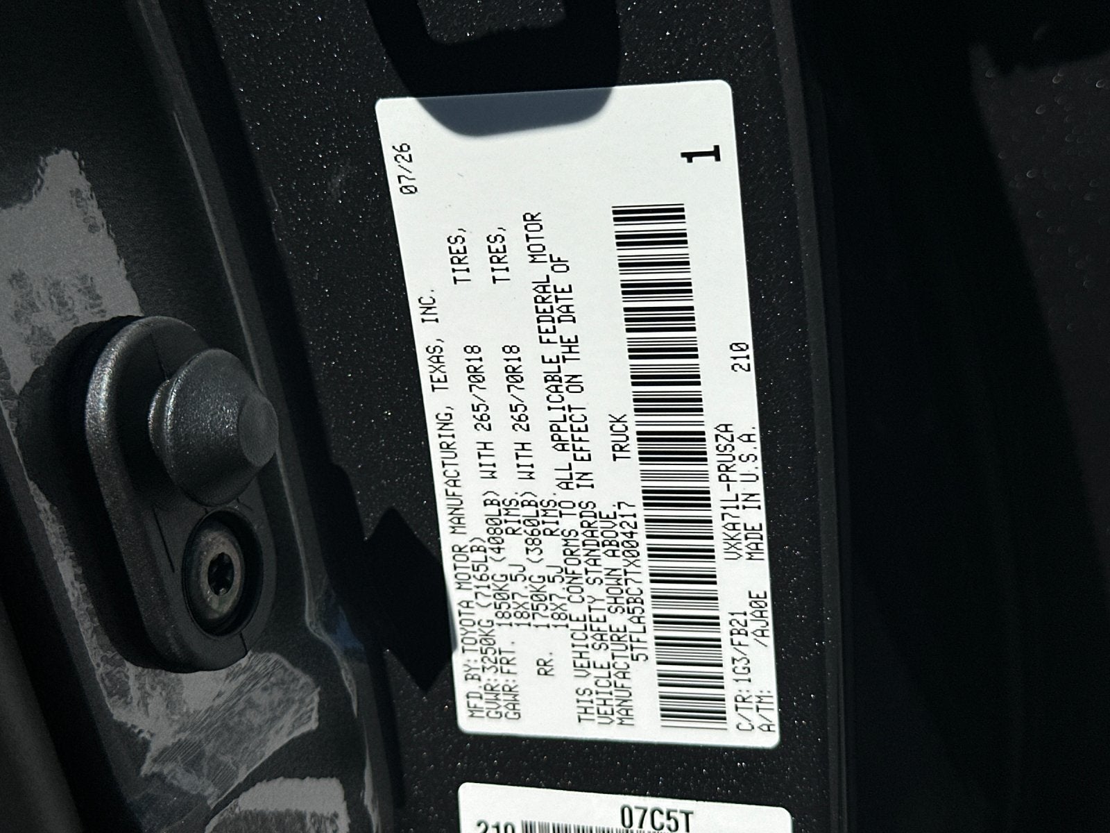 2026 Toyota Tundra SR5