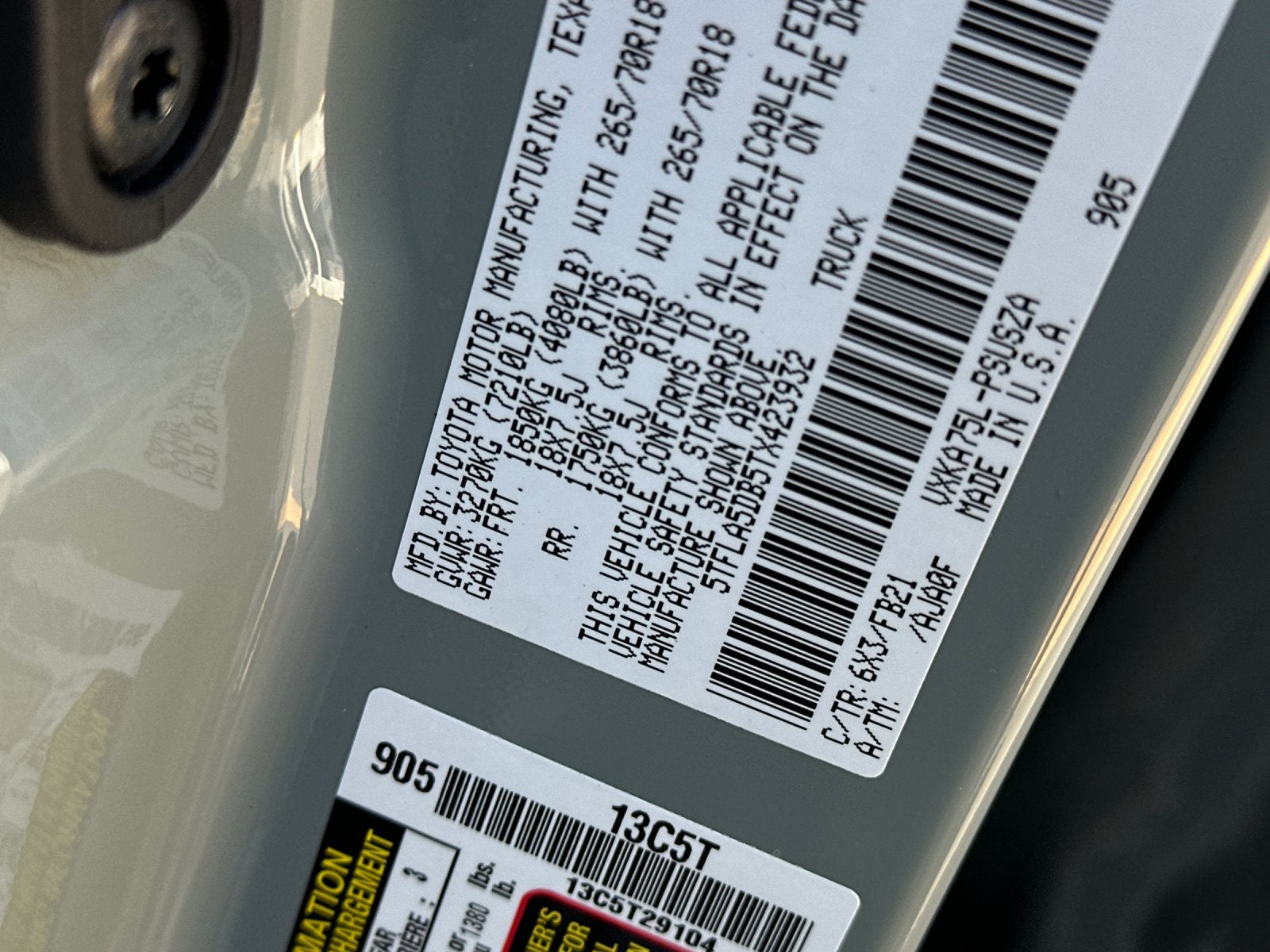 2026 Toyota Tundra SR5