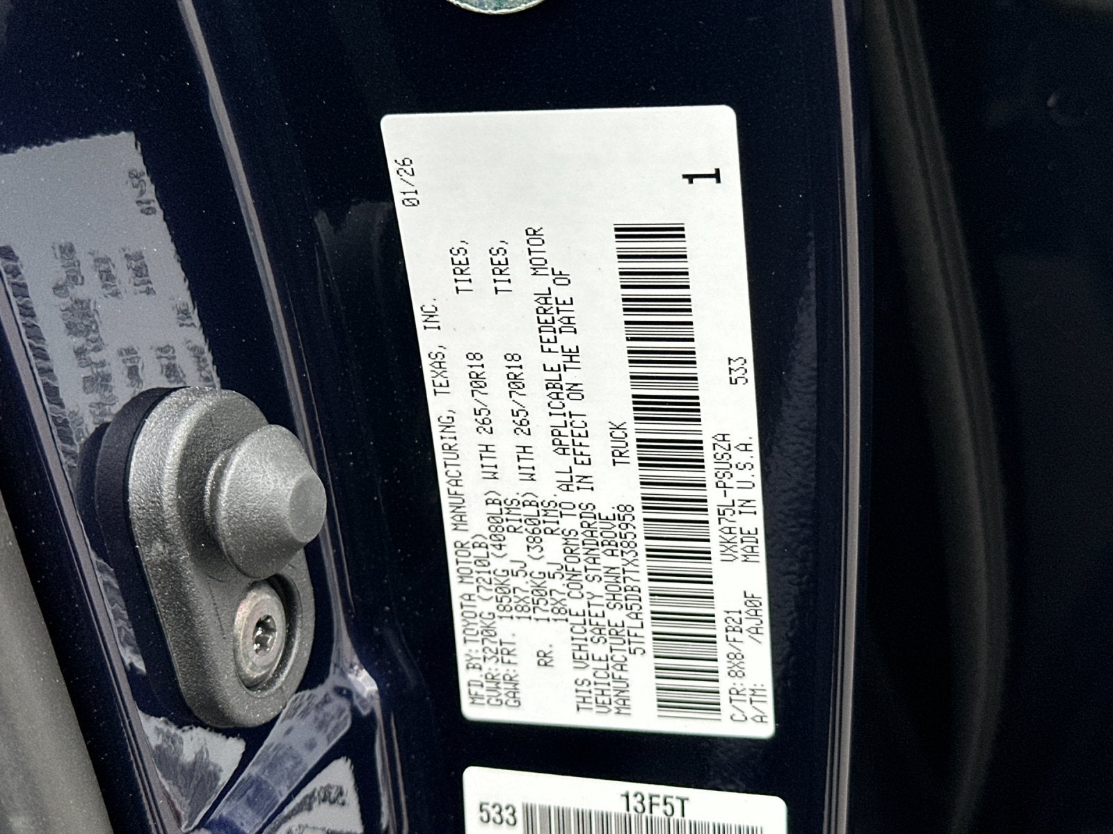 2026 Toyota Tundra SR5