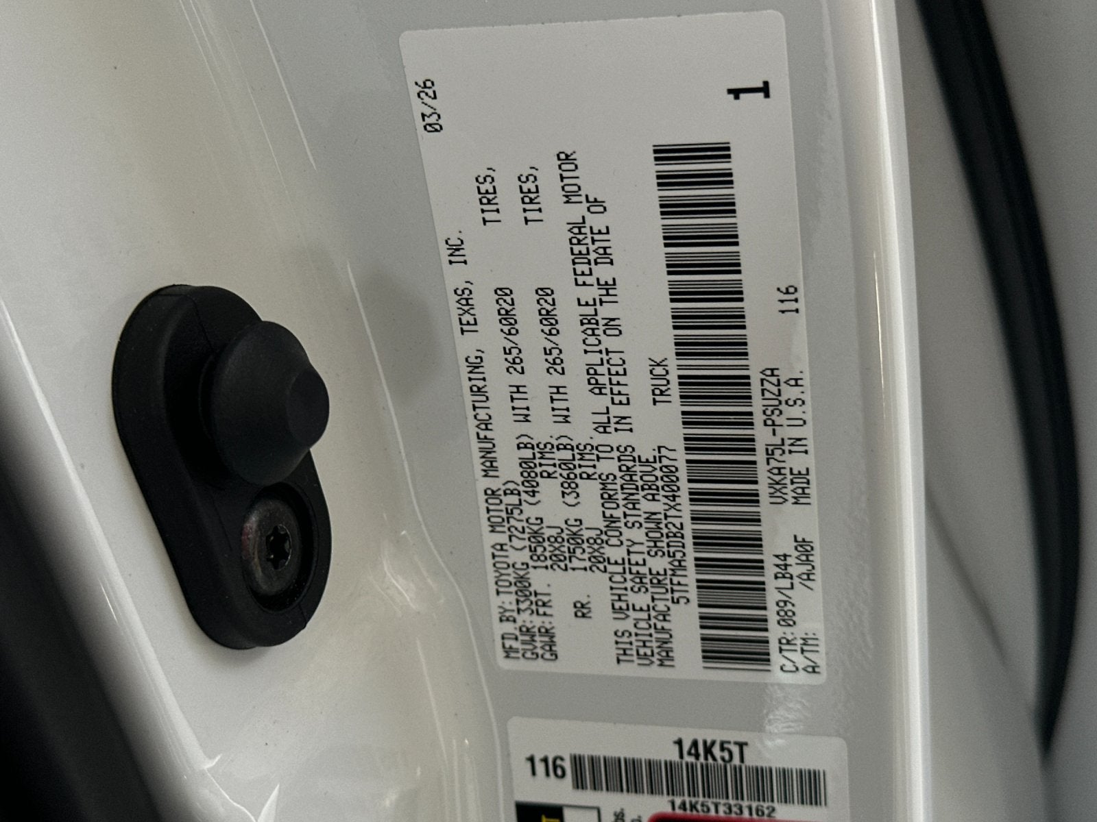 2026 Toyota Tundra 1794