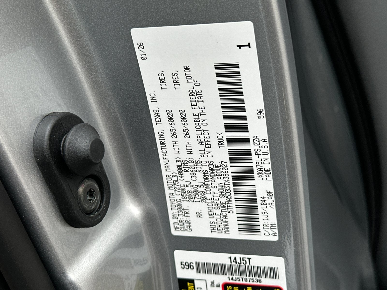 2026 Toyota Tundra 1794