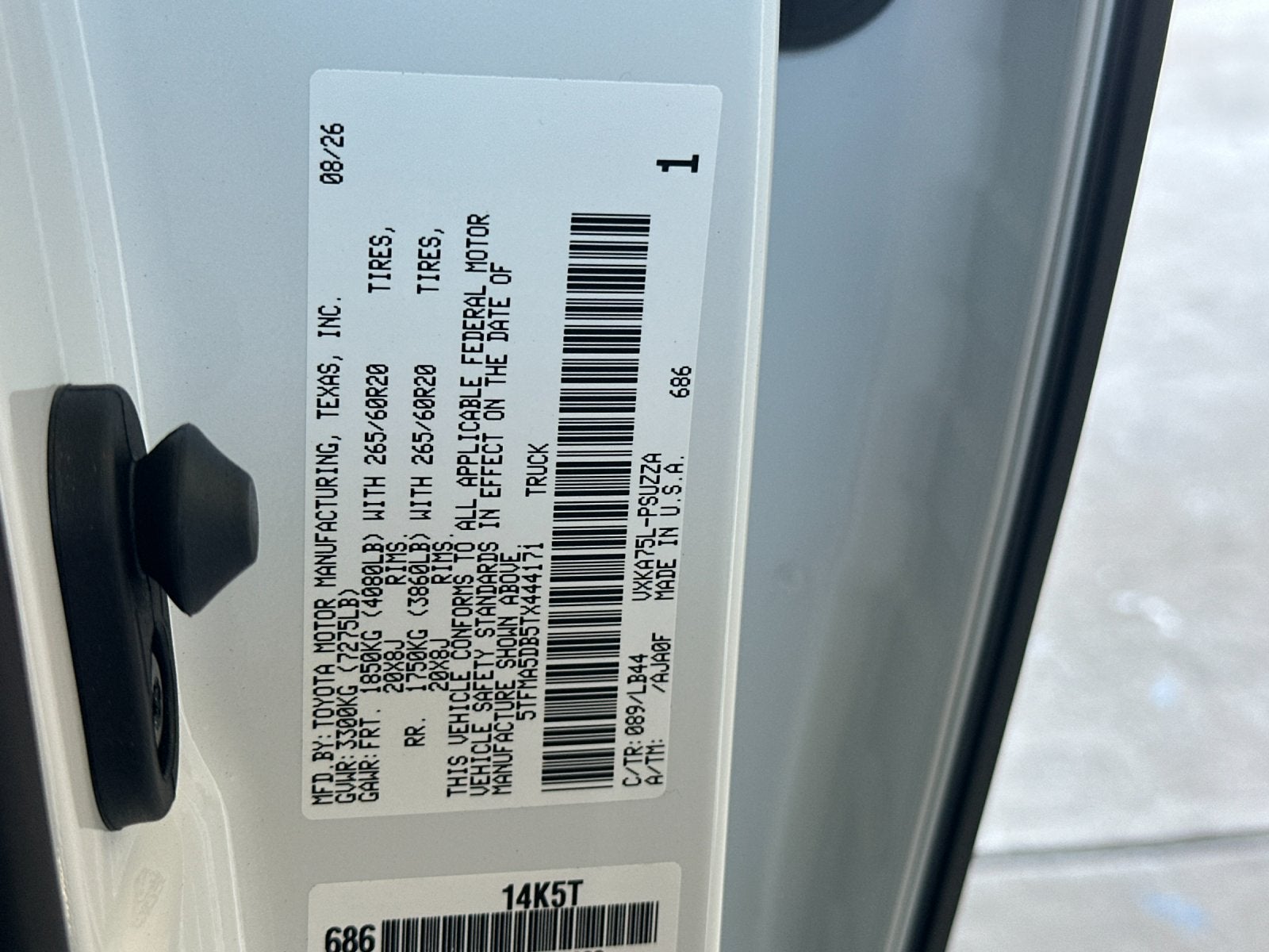 2026 Toyota Tundra 1794