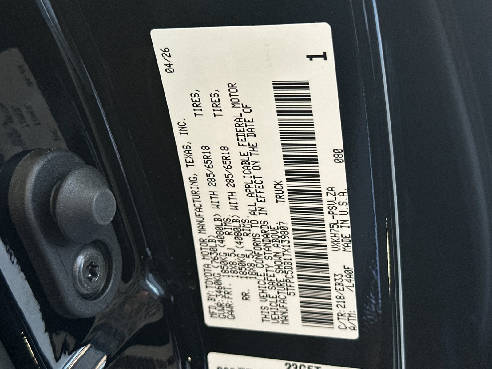 2026 Toyota Tundra Hybrid TRD Pro
