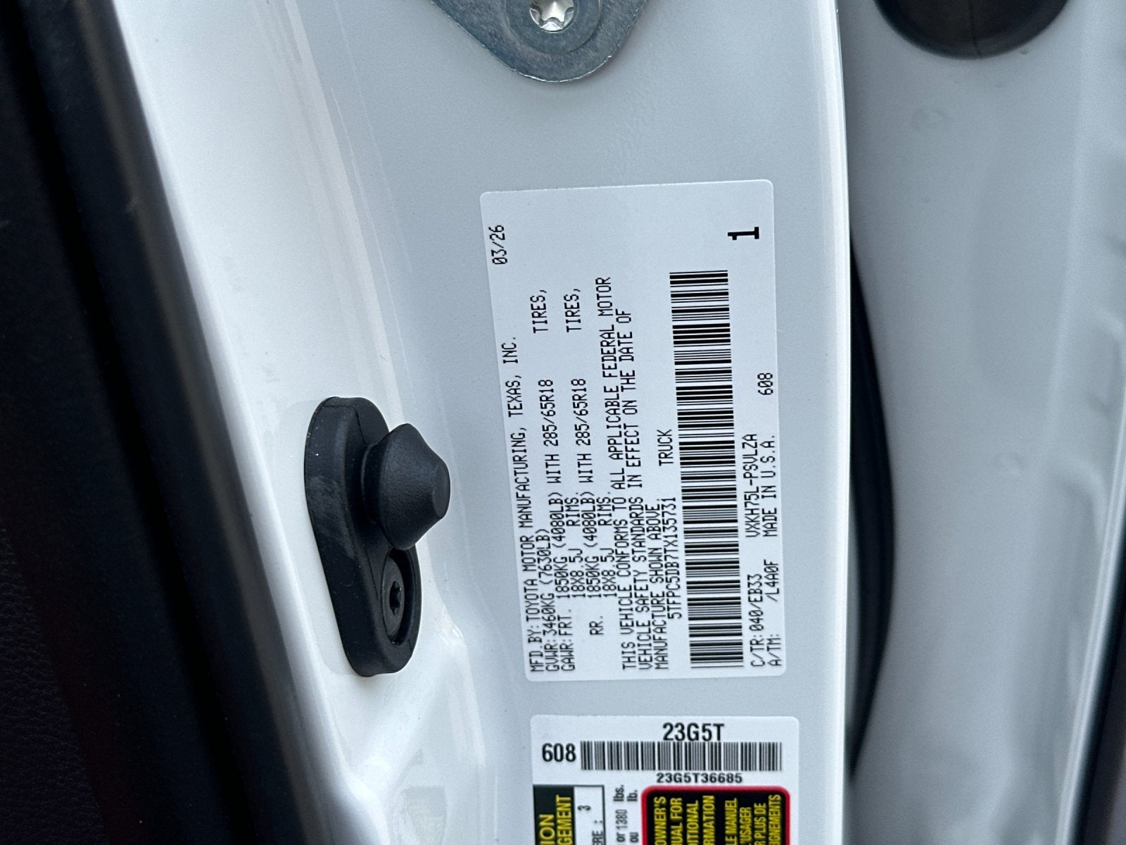 2026 Toyota Tundra Hybrid TRD Pro