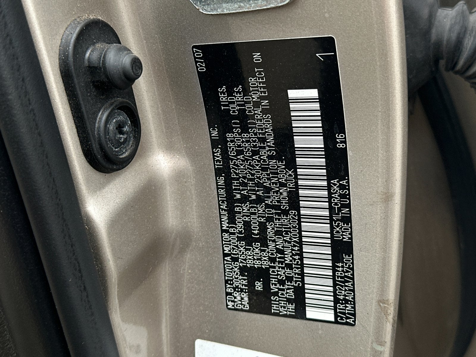 2007 Toyota Tundra SR5