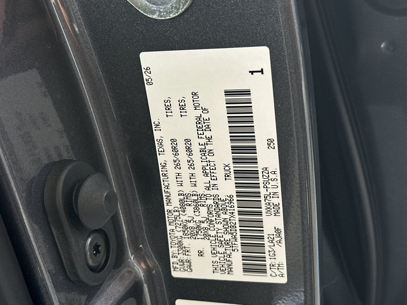 2026 Toyota Tundra Platinum
