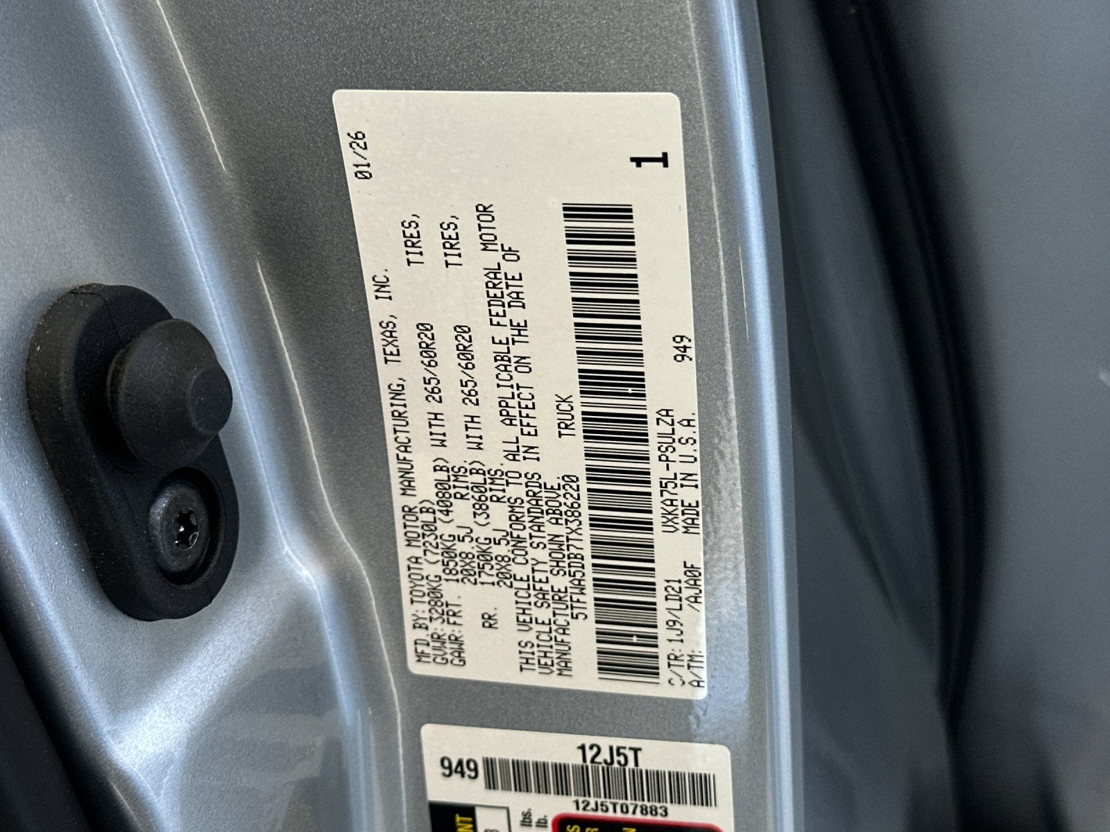 2026 Toyota Tundra Limited