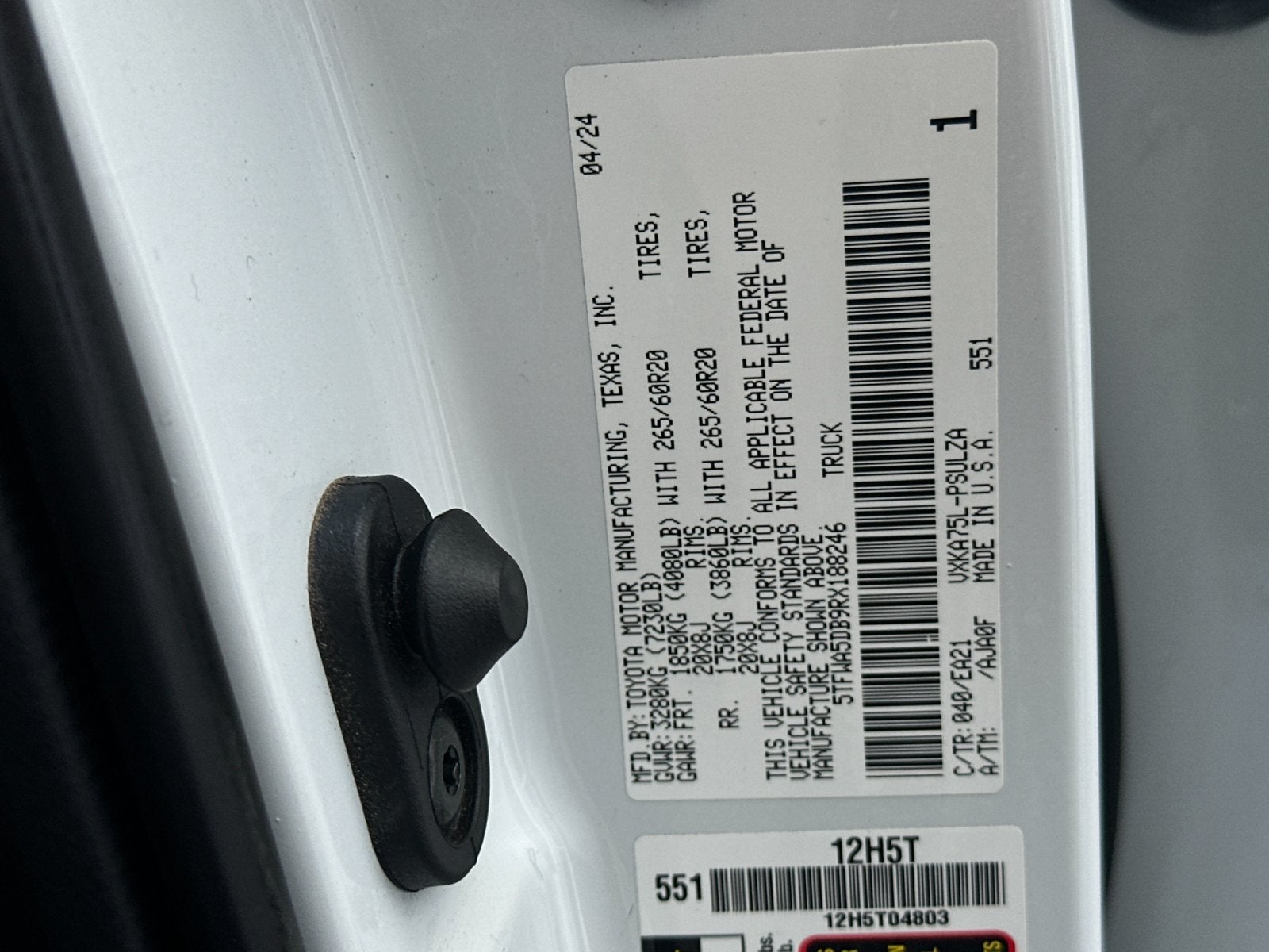 2024 Toyota Tundra Limited