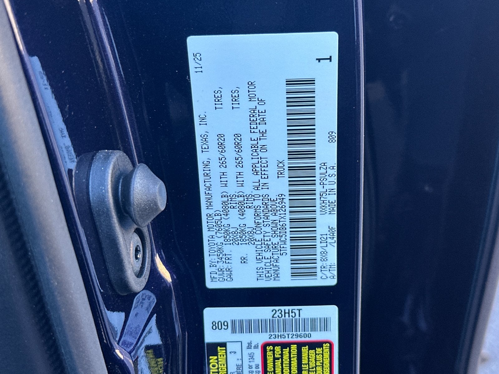 2026 Toyota Tundra Hybrid Limited