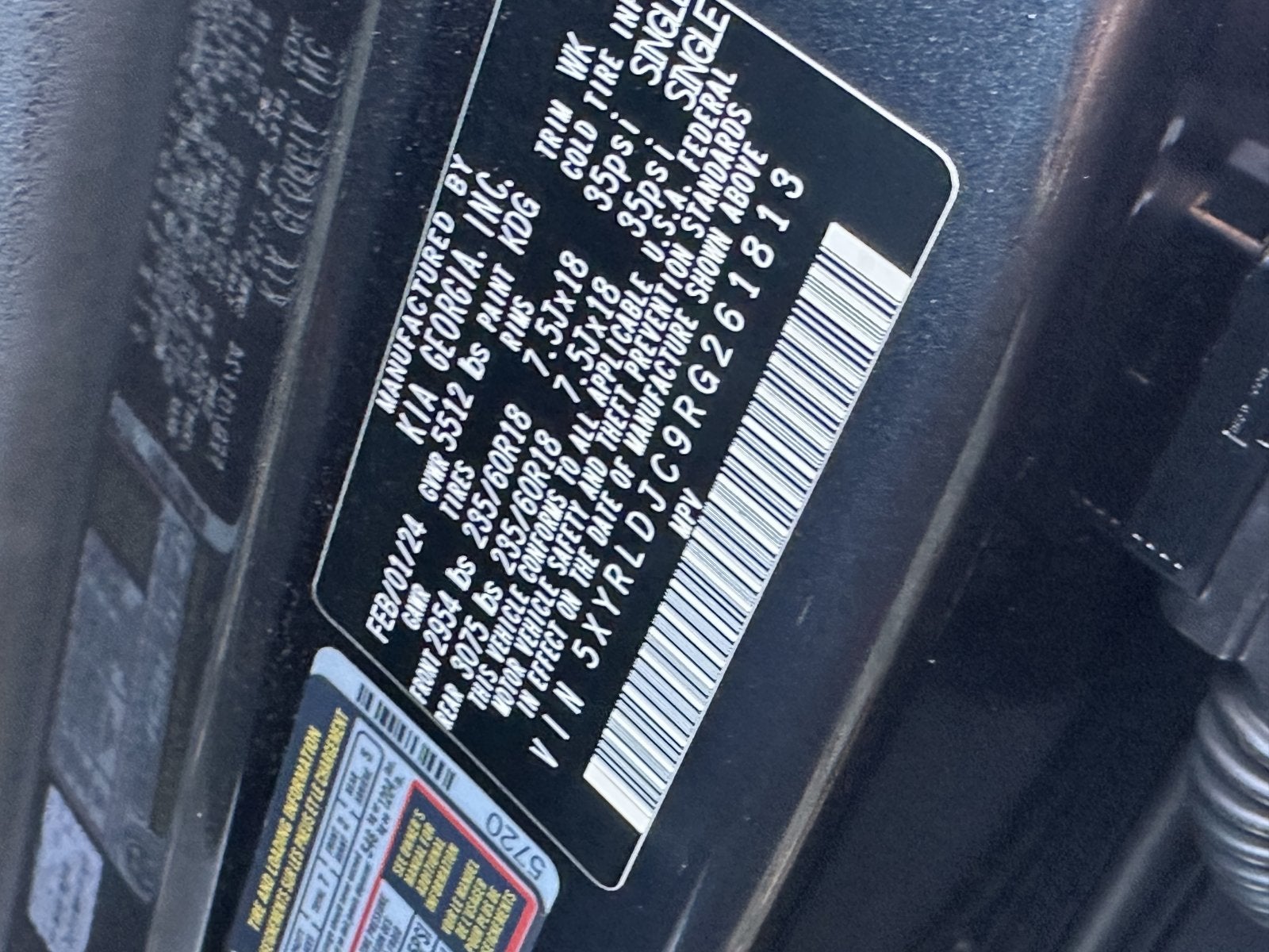 2024 Kia Sorento S