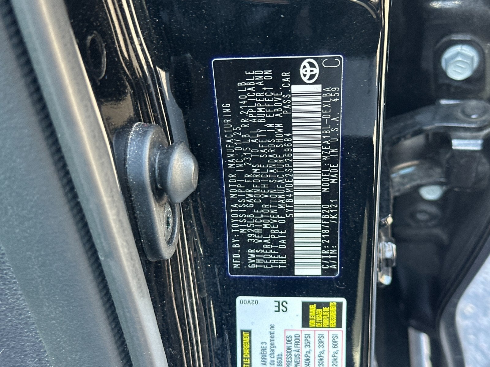 2025 Toyota Corolla LE