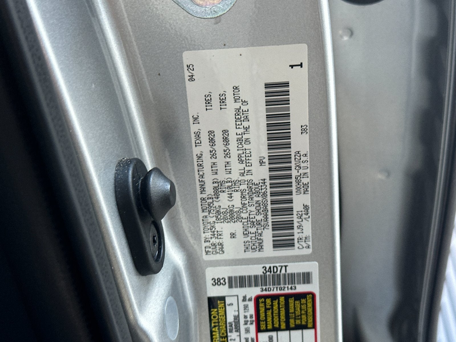 2025 Toyota Sequoia Platinum Hybrid