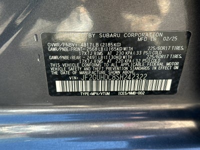 2025 Subaru Crosstrek Premium