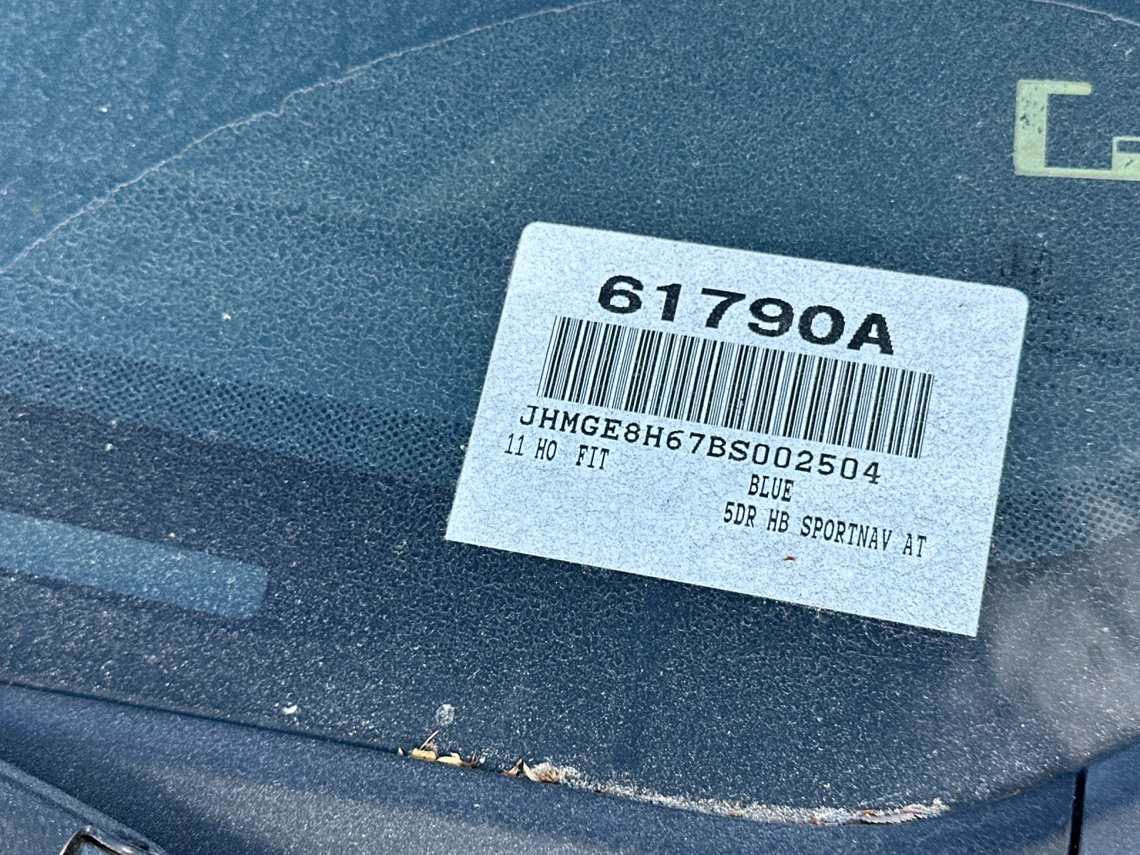 2011 Honda Fit Sport