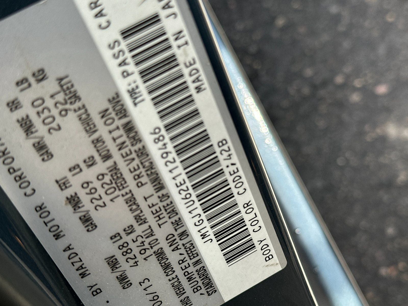 2014 Mazda Mazda6 i Sport