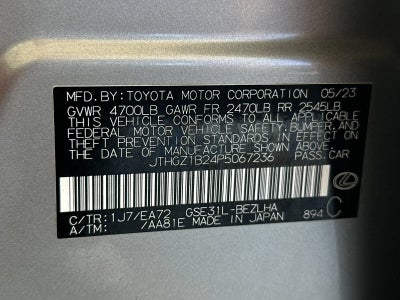 2023 Lexus IS 350 F SPORT