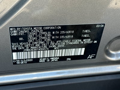 2026 Toyota bZ XLE Plus