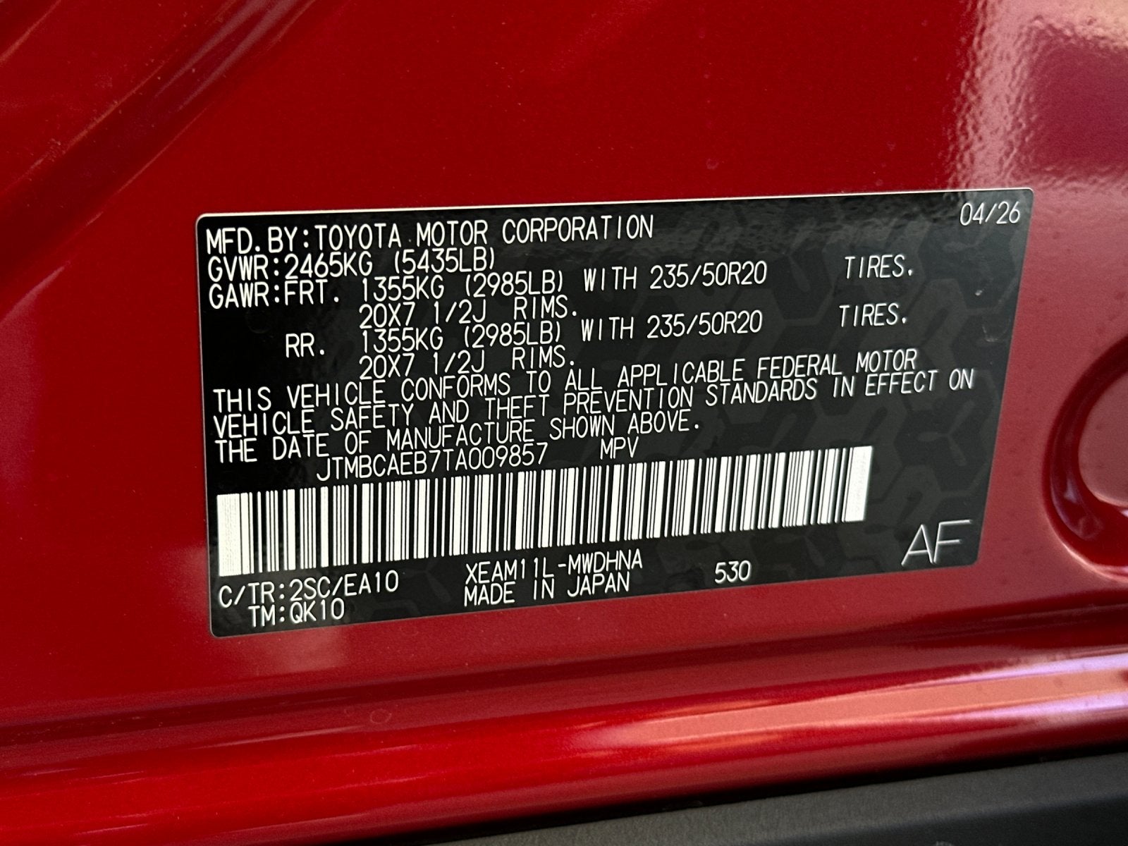 2026 Toyota bZ Limited