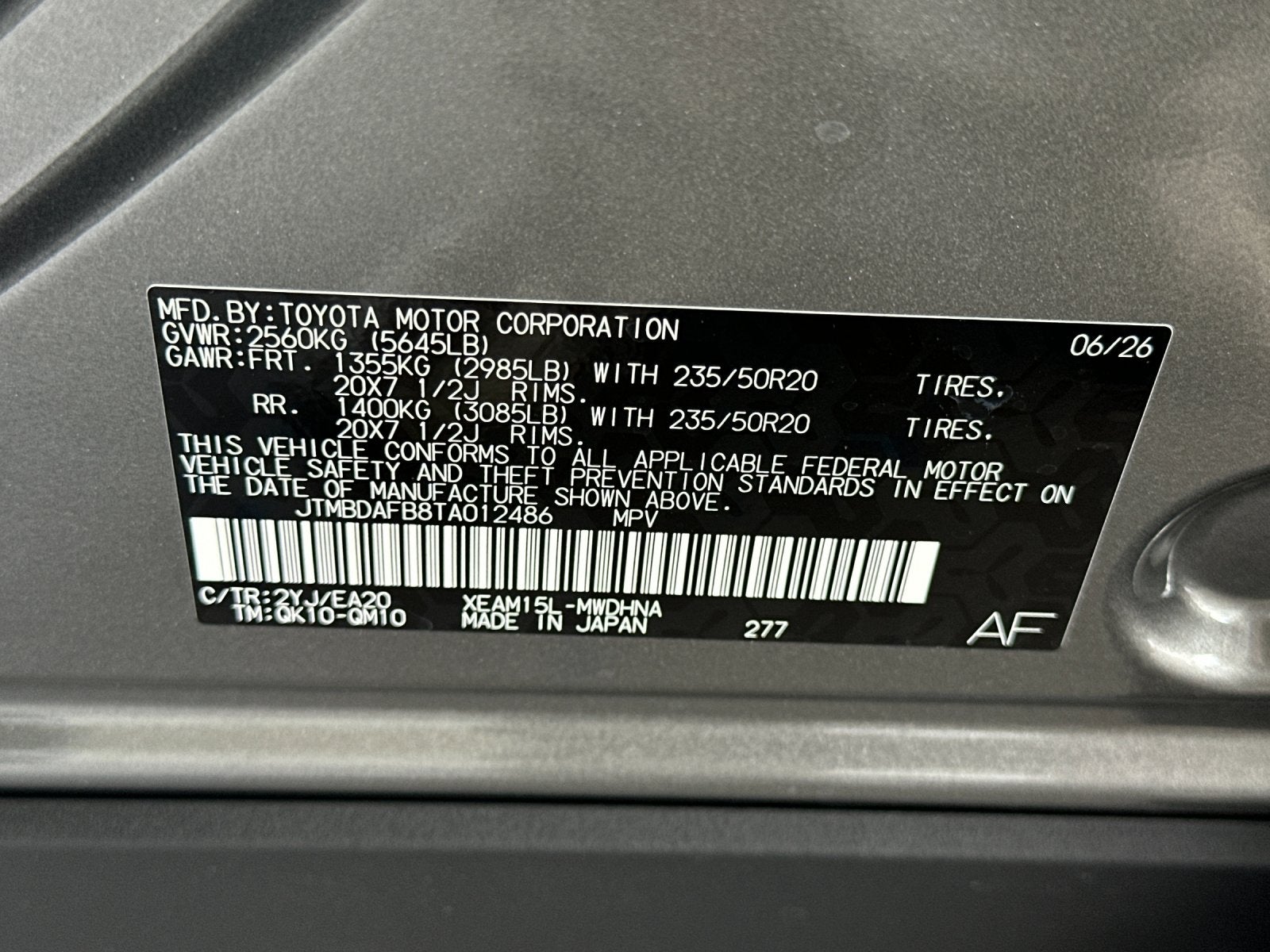 2026 Toyota bZ Limited