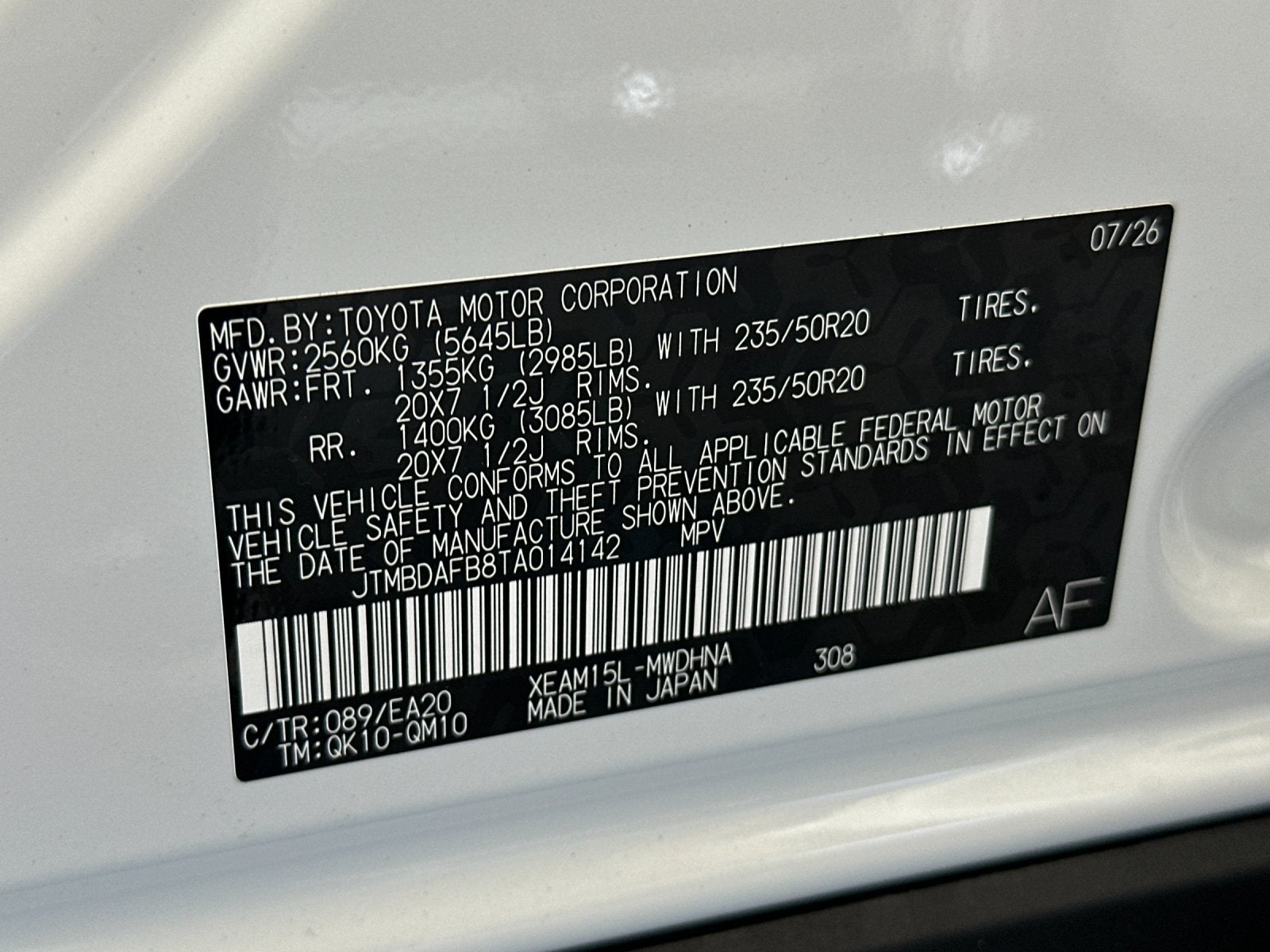 2026 Toyota bZ Limited