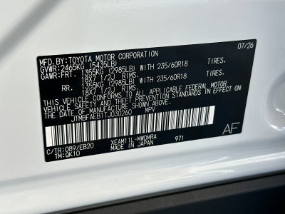 2026 Toyota bZ XLE