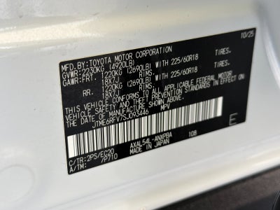 2025 Toyota RAV4 Hybrid XSE