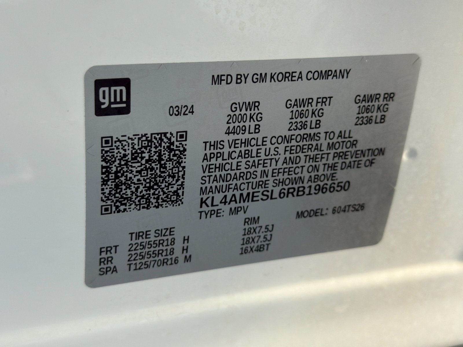 2024 Buick Encore GX Sport Touring