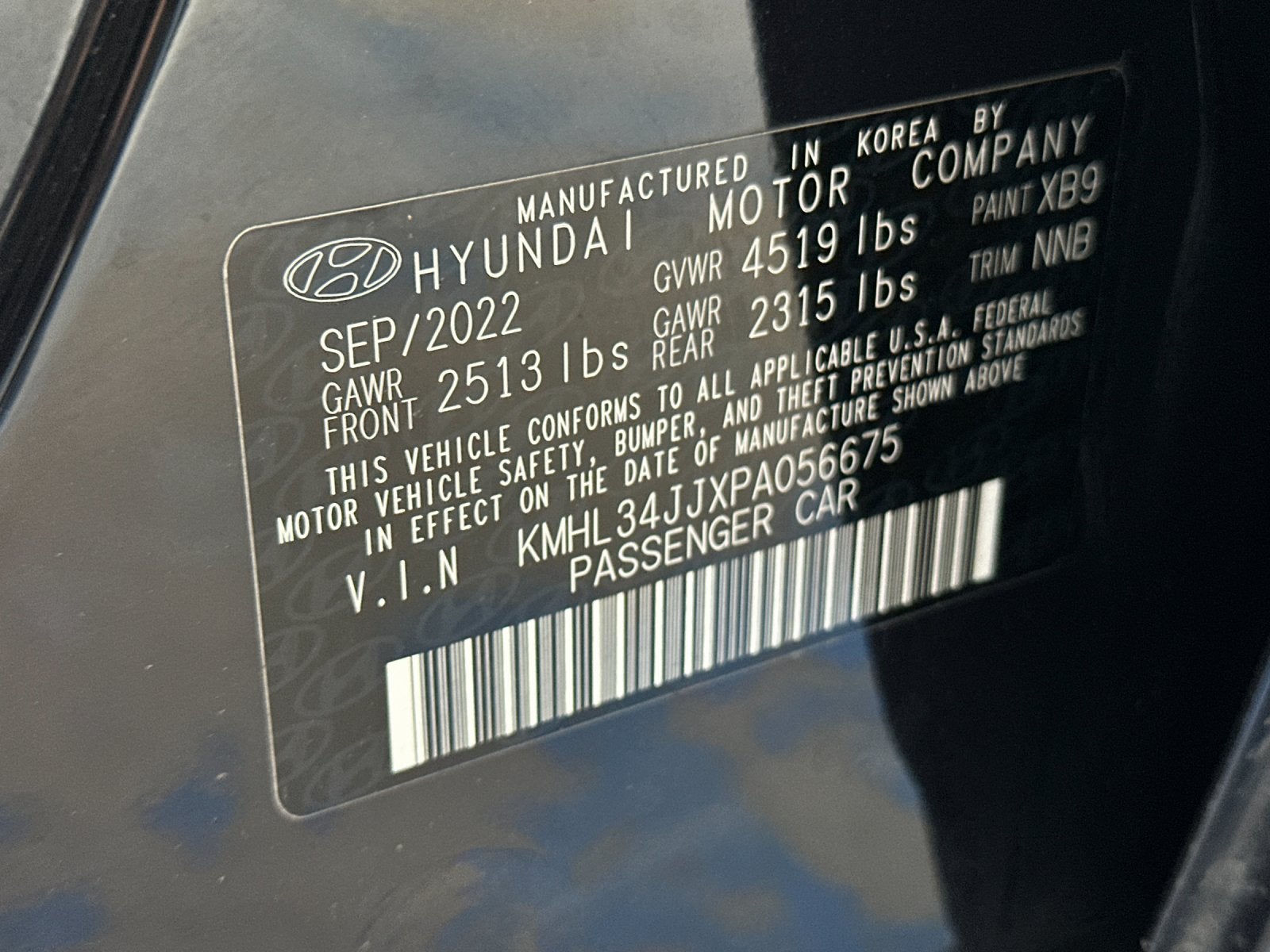 2023 Hyundai Sonata Hybrid SEL