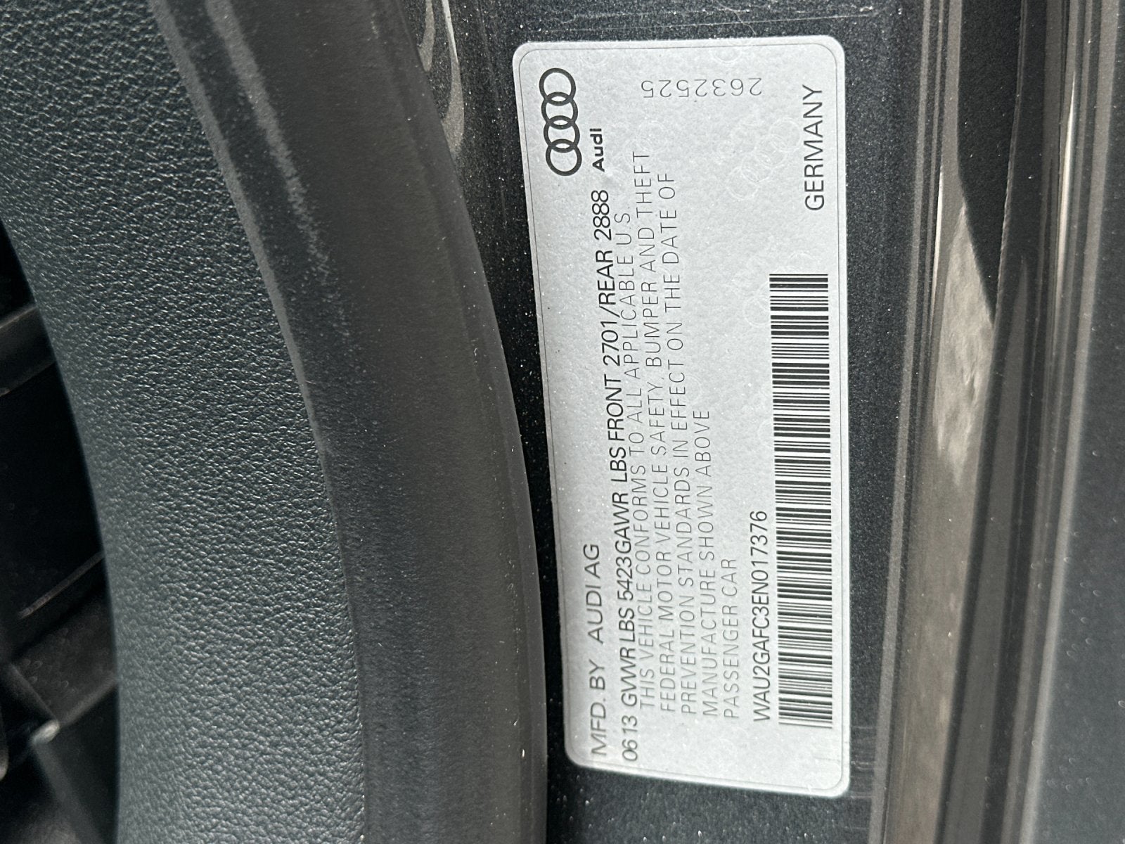 2014 Audi A7 3.0T Prestige quattro