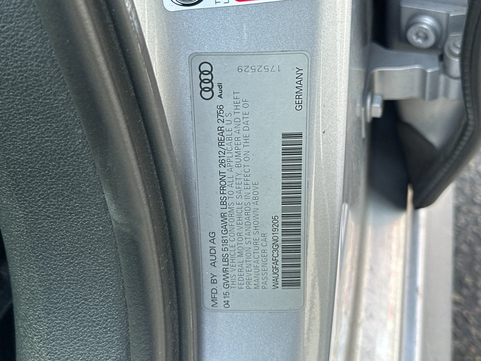 2016 Audi A6 2.0T Premium Plus quattro