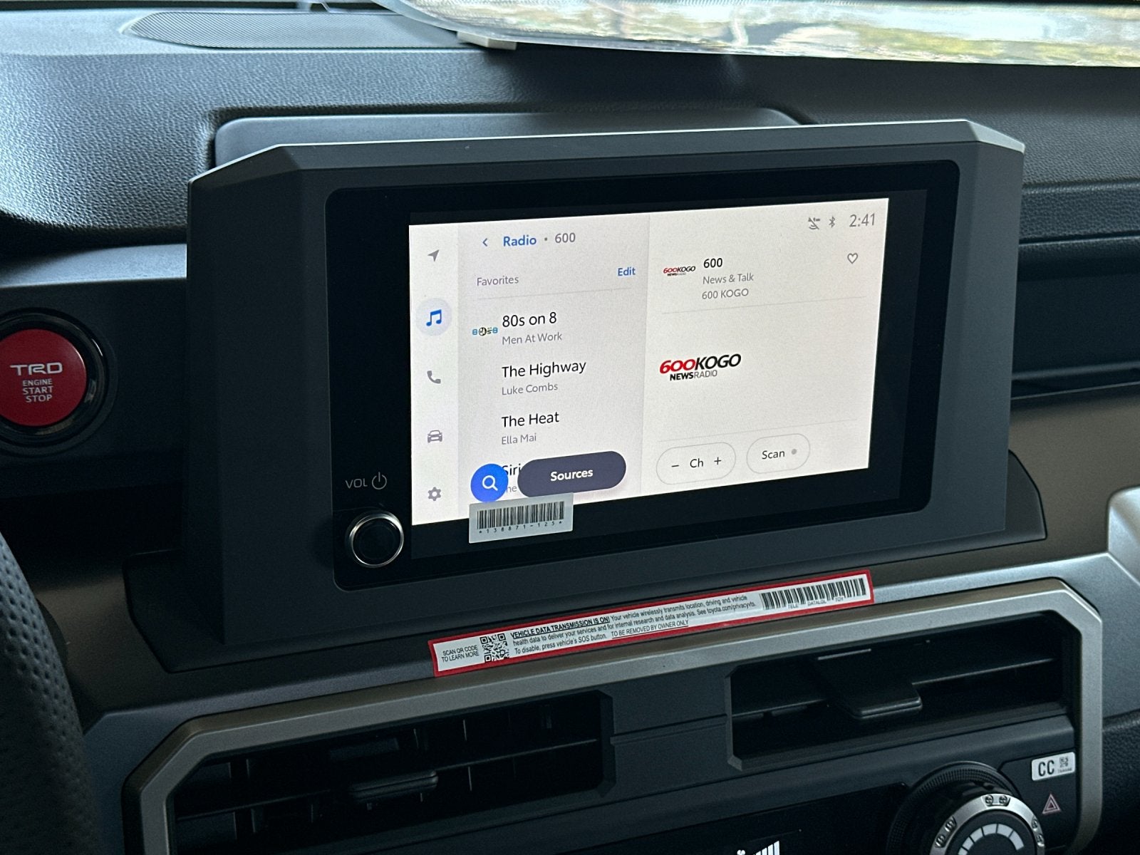 2026 Toyota Tacoma TRD Sport