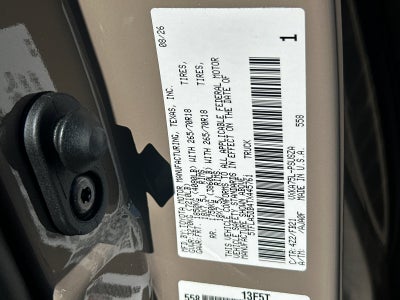 2026 Toyota Tundra SR5