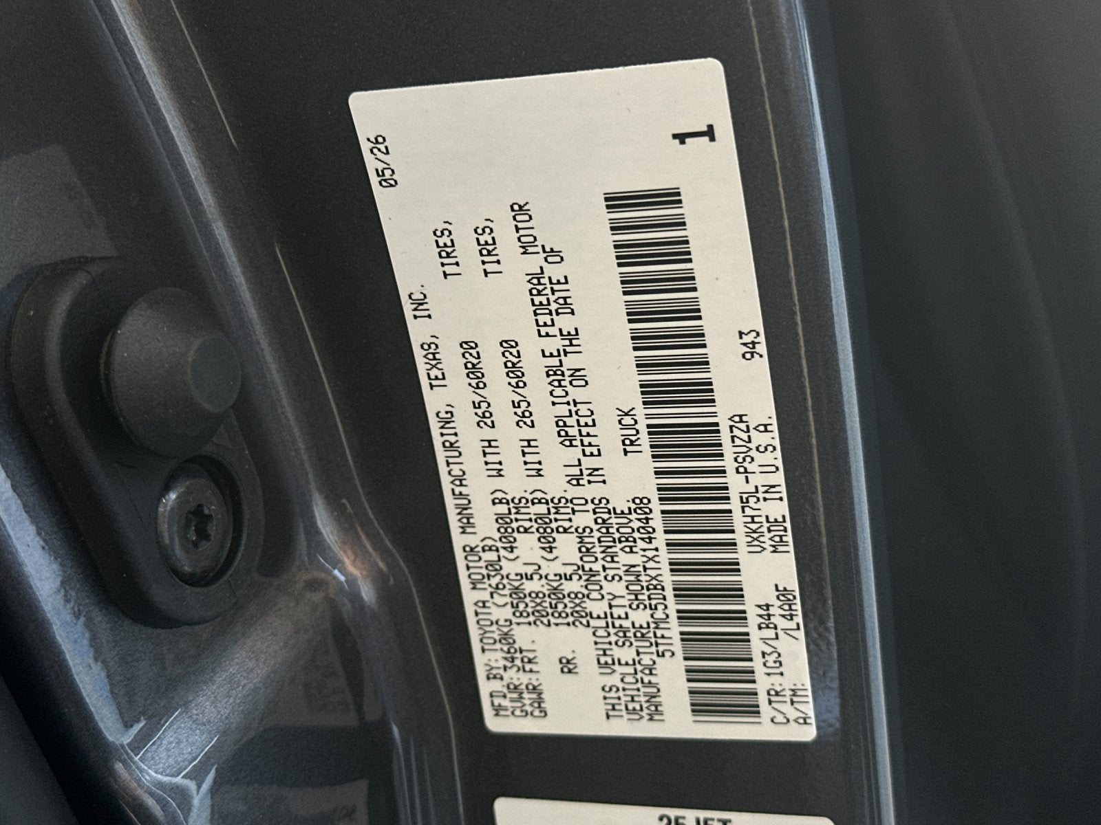 2026 Toyota Tundra i-FORCE MAX 1794 Edition i-FORCE MAX