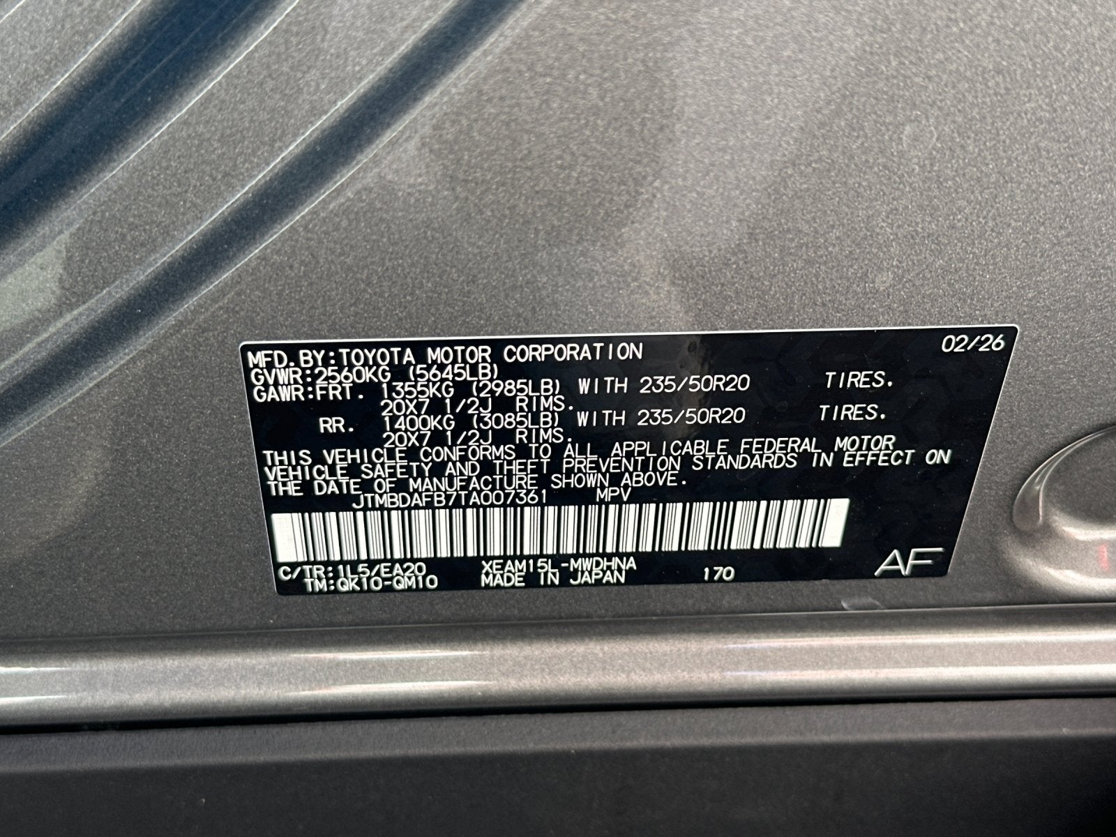 2026 Toyota bZ Limited